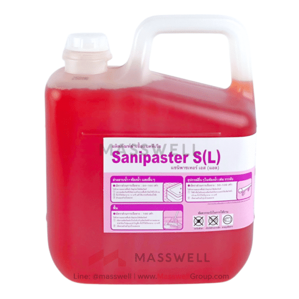 SARAYA น้ำยาเช็ดฆ่าเชื้อ Sanipaster S(L) 5กก.