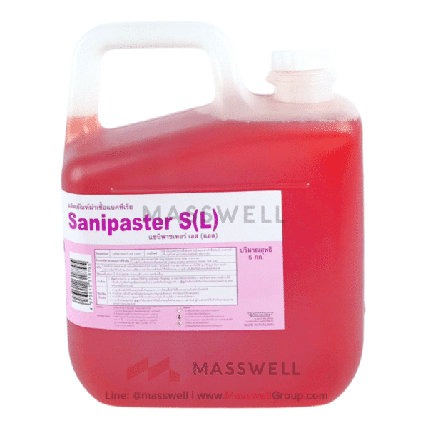 SARAYA น้ำยาเช็ดฆ่าเชื้อ Sanipaster S(L) 5กก.