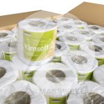 04100 กระดาษชำระม้วนเล็ก Kimsoft* 120 ม้วน (17.6m.)