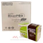 กระดาษเช็ดมือ RiverPro V-Fold ECO-Friendly Unbleached 2 ชั้น
