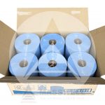 6698 กระดาษเช็ดมือแบบม้วน สีฟ้า SCOTT® Airflex* SlimRoll Blue 176 เมตร