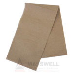 กระดาษเช็ดปาก Cocktail Napkin 33x33cm สีน้ำตาล พับ 1/8 ส่วน แนวยาว