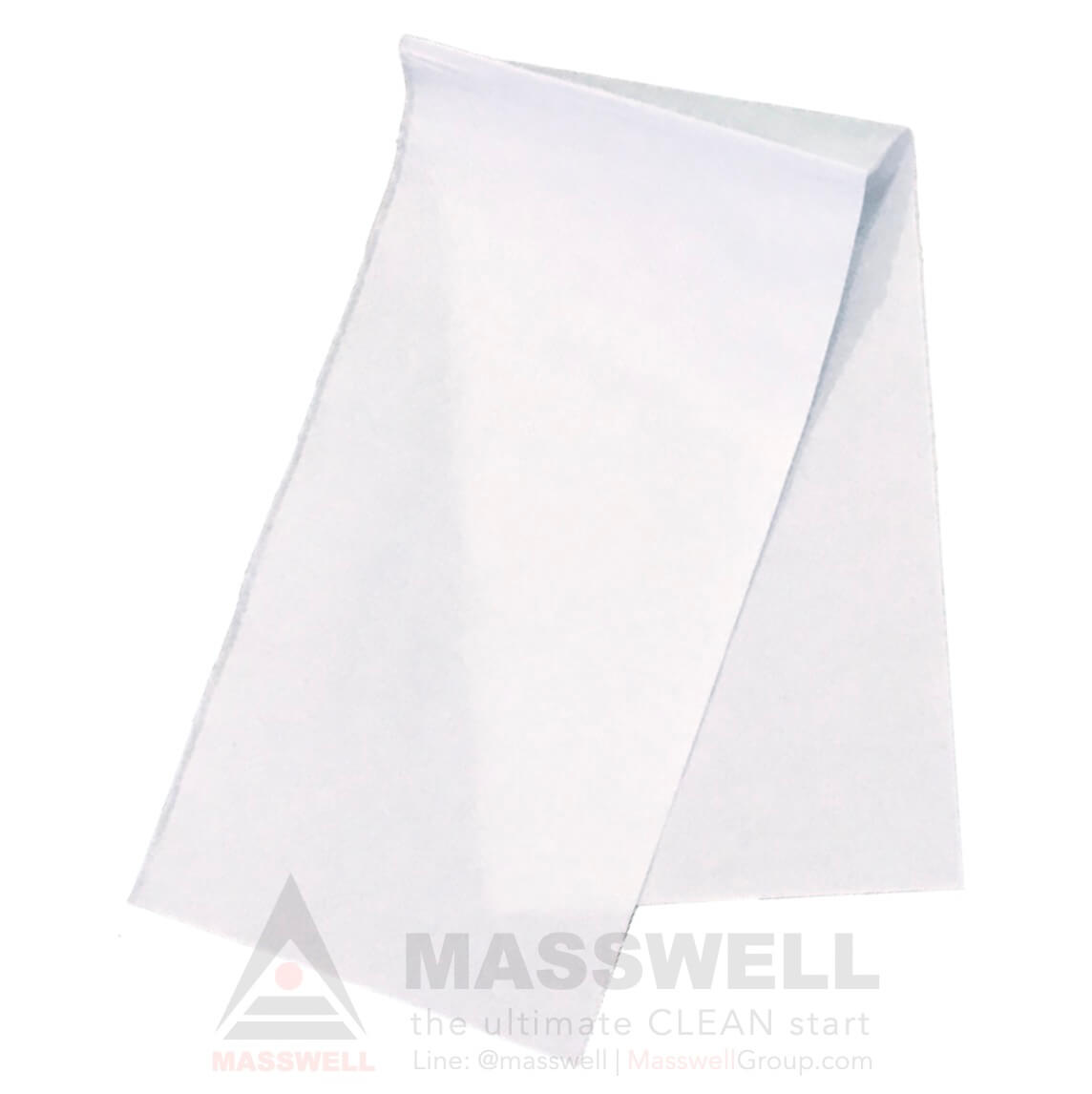 กระดาษเช็ดปาก Cocktail Napkin 33x33cm สีขาว พับ 4 ส่วน