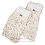 ผ้าม็อบถูพื้นเปียก ขนาด 6 นิ้ว (สีขาว) - Image 2