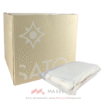 SATO ผ้าเย็นเช็ดผิว ไฮเฟรช รุ่น มีน้ำหอม ขนาดกลาง (M) 8 x 9 นิ้ว - 1000 ชิ้น