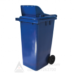 ถังขยะพลาสติกติดล้อ กทม. แบบบานสวิง 1 ช่อง ขนาด 240 ลิตร