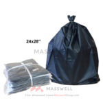 ถุงขยะพลาสติกสีดำ ขนาด 30 x 40 นิ้ว (5 กก.)