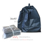 ถุงขยะพลาสติกสีดำ ขนาด 36 x 45 นิ้ว (5 กก.)