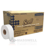 03712 กระดาษชำระม้วนใหญ่ SCOTT* JRT 2 ชั้น 300 เมตร (ปรุ)