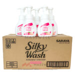 SARAYA สบู่โฟมล้างมือขจัดแบคทีเรีย Pinky Peach 300ml