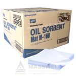 Oil Sorbent Mat แผ่นดูดซับน้ำมัน (กล่อง160แผ่น)