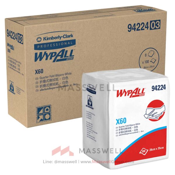 94224 ผลิตภัณฑ์เช็ดอเนกประสงค์ WypAll® X60