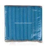 หมวก Bouffant Cap ตัวหนอน สีฟ้า (แพ็ค50)