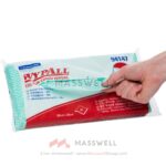 94147 ผ้าเช็ดอเนกประสงค์ WYPALL* Colour Coded Wipers Regular Duty (Green) ผ้าเช็ดครัว ผ้าทำความสะอาด ผ้าเช็ดโต๊ะ