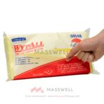 94144 ผ้าเช็ดอเนกประสงค์ WYPALL* Colour Coded Wipers Regular Duty (Yellow) ผ้าเช็ดครัว ผ้าทำความสะอาด ผ้าเช็ดโต๊ะ
