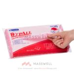 94143 ผ้าเช็ดอเนกประสงค์ WYPALL* Colour Coded Wipers Regular Duty (Red) ผ้าเช็ดครัว ผ้าทำความสะอาด ผ้าเช็ดโต๊ะ