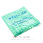 หมวก Bouffant Cap ตัวหนอน สีเขียว (แพ็ค50)