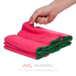 83980 WYPALL ผ้าไมโครไฟเบอร์ 40x40ซม. RED สีแดง