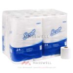 03820 กระดาษชำระม้วนเล็ก SCOTT Essential 96ม้วน (แพ็ค 24ม้วนx4)