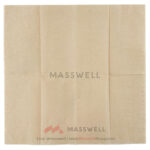 กระดาษเช็ดปาก Cocktail Napkin 33x33cm สีน้ำตาล
