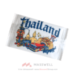 ผ้าเย็นเช็ดมือ SATO ไซส์ S รุ่น I love Thai มีน้ำหอม