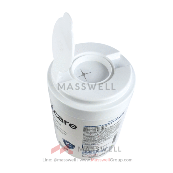 Clinicare IPA 70% ทิชชู่เปียกแอลกอฮอล์ 70% แผ่นเช็ดฆ่าเชื้อทำความสะอาด กระป๋อง 180 แผ่น ขายส่งยกลัง