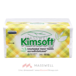 23823 Kimsoft กระดาษเช็ดมือ Interfold