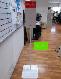 TS1390 ขาตั้งเครื่องจ่ายน้ำยาอัตโนมัติ SARAYA