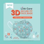 Link Care 3D หน้ากากอนามัย ผู้ใหญ่ คริสต์มาส Christmas