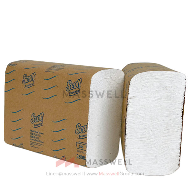 Scott กระดาษเช็ดมือ Multi-fold Towel 38002 Essential M-Fold