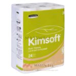 04071 กระดาษชำระม้วนเล็ก Kimsoft* 96ม้วน (17.6m.)