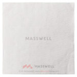 กระดาษเช็ดปาก Cocktail Napkin 30x30cm สีขาว