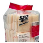 3M Scotch Brite Sponge Net ฟองน้ำใยตาข่าย รุ่นพิเศษ รุ่นแรงขัดสูง (12แผ่น/ห่อ) - Nylon Net