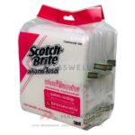 3M Scotch Brite Sponge Net ฟองน้ำหุ้มตาข่าย (10แผ่น/ห่อ) - Regular Net