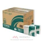 กระดาษเช็ดมือ CAS Pro รุ่น Supreme 1 ชั้น (7,200 แผ่น)