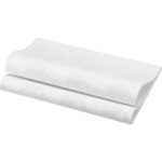 กระดาษเช็ดปากเนื้อคล้ายผ้า Duni Elegance® Napkin 40 x 40 cm White