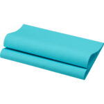 กระดาษเช็ดปากเนื้อคล้ายผ้า Dunisoft® Napkin 40 x 40 cm Mint Blue