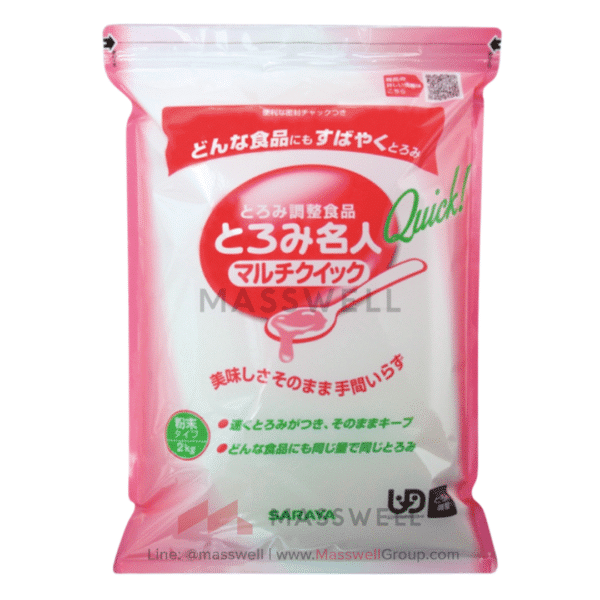 Toromi Meijin ผงเพิ่มความข้นหนืด ไม่มีรสชาติ แบบถุงซิปล็อค 2Kg