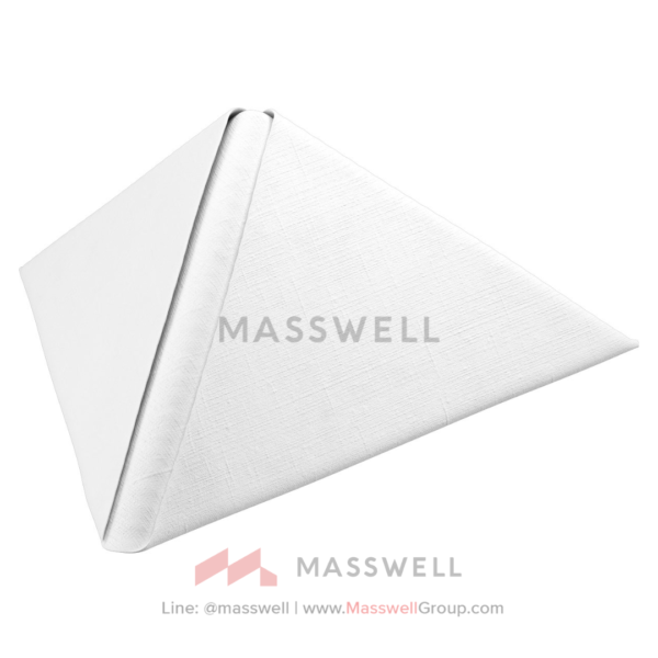 กระดาษเช็ดปากเนื้อคล้ายผ้า Dunilin® Napkin 48x 48 cm White 216 pcs/box (36 x 6 pcs)