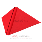 กระดาษเช็ดปากเนื้อคล้ายผ้า Dunilin® Napkin 40 x 40 cm Bright Red 540 pcs/box (12 x 45 pcs)
