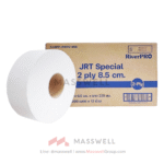 RiverPro กระดาษชำระม้วนใหญ่ รุ่น Special 2 ชั้น : 300 เมตร (12 ม้วน)
