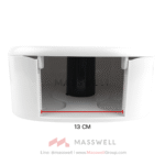 iverPro กล่องจ่ายกระดาษเช็ดมือแบบม้วน HRT - White