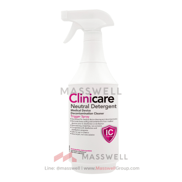 Clinicare Neutral Detergent สเปรย์ทำความสะอาด ขวดฉีด 750mL