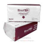 RiverPro กระดาษเช็ดมือแบบแผ่น รุ่น V-Fold Special : 1 ชั้น (6000 แผ่น)